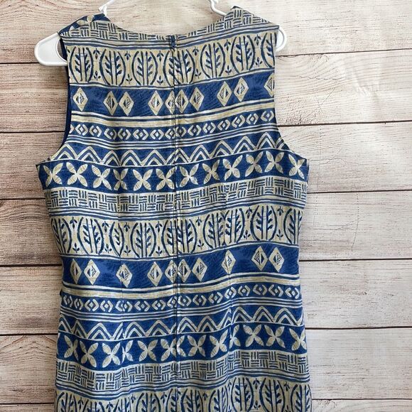 VINTAGE SUNSHINE STARSHINE BATIK PRINT MAXI DRESS - Picture 6 of 8